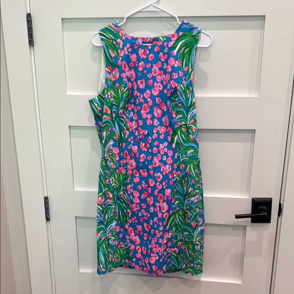 Lilly Pulitzer Pink and Green Floral Dress. Never worn.